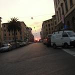 Livorno all'alba